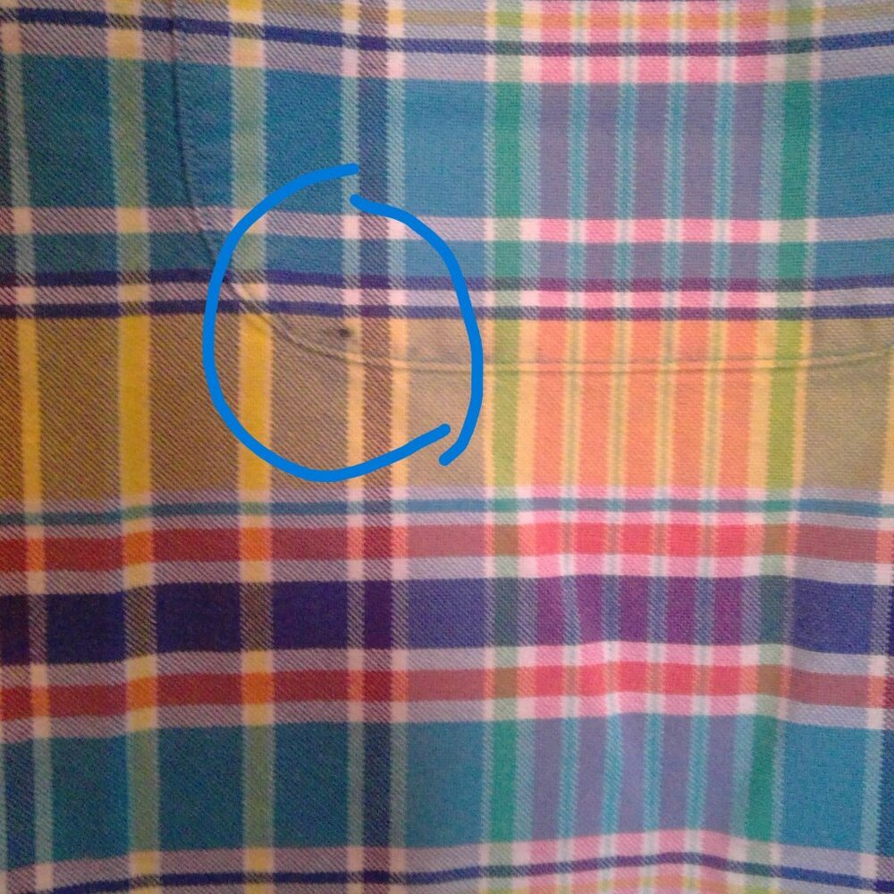 POLO RALPH LAUREN Men's Plaid Button Down Shirt Size XL - Picture 5 of 5